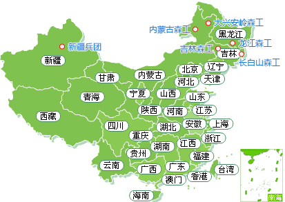 中国地图